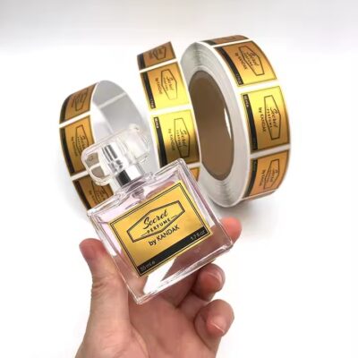 Private Label Custom Aluminum Tags for High-End Perfume Bottles