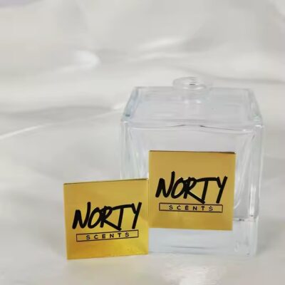 Private Label Custom Aluminum Tags for High-End Perfume Bottles