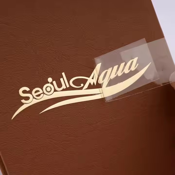 Embossed Metal Label for Automotive and Glass Wall Use
