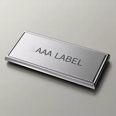 High-quality stainless steel engraved metal tags

