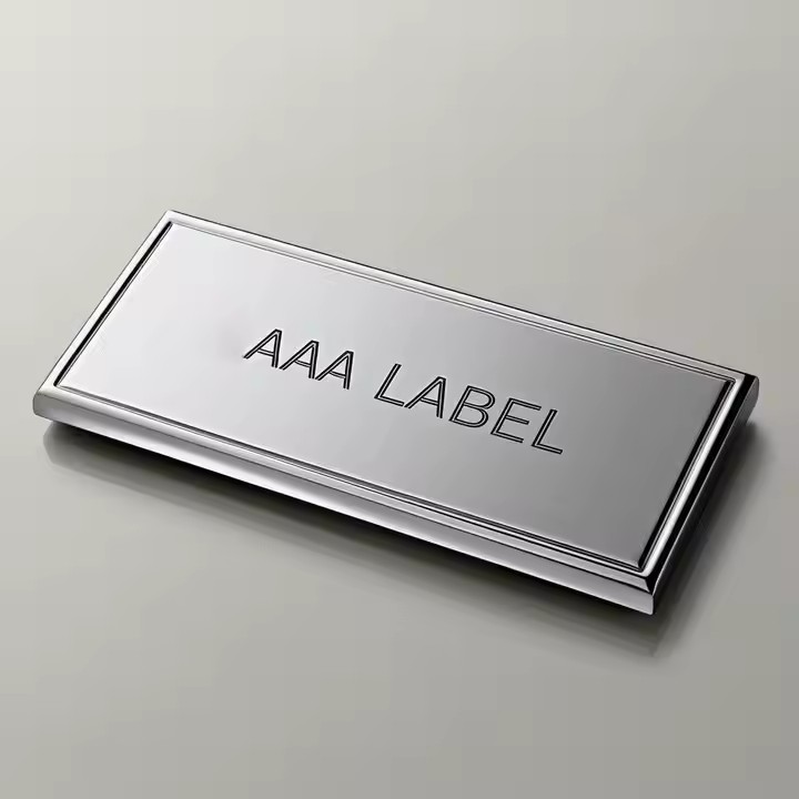 High-quality stainless steel engraved metal tags