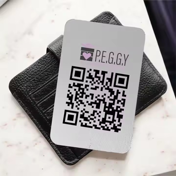 Engraved metal VIP and visitor ID barcode tag for access control
