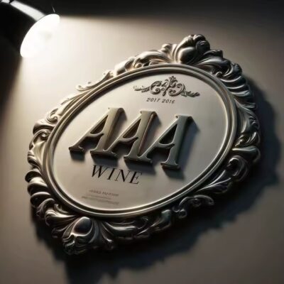 High-quality metal adhesive label for premium branding and packaging