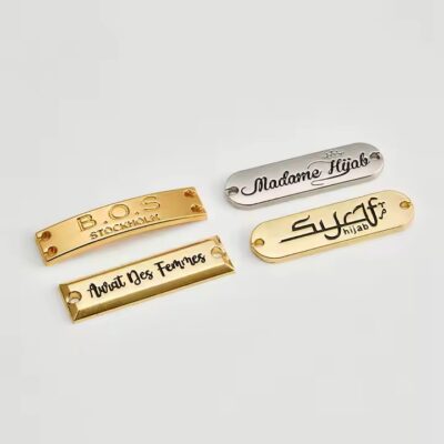 Custom Die-Cast Metal Brand Logo Tag for Craft Products