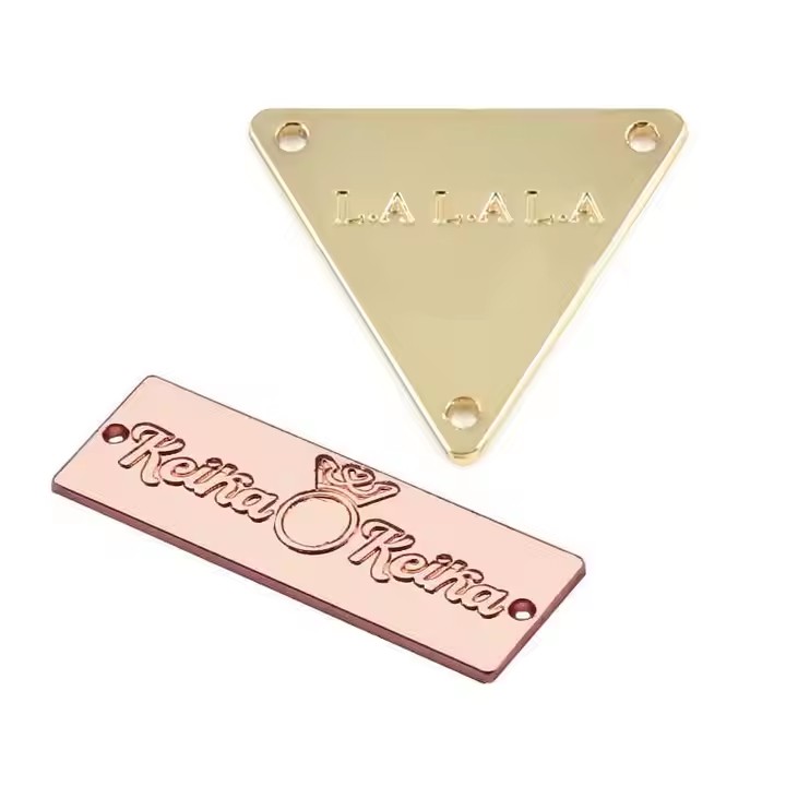 Bulk Custom Clothing Brand Metal Tags