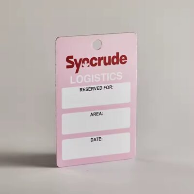 Wholesale custom engraved industrial metal label for equipment signage