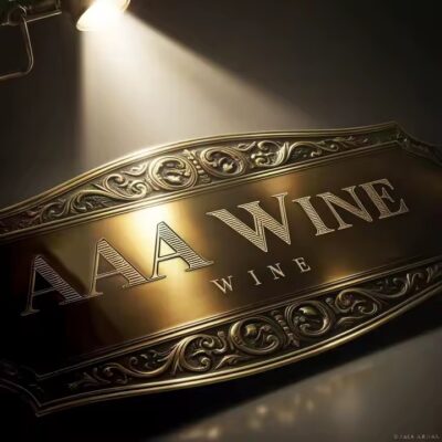 Custom metal adhesive label on a premium whiskey bottle