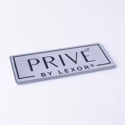 Top-selling custom stainless steel metal tag with brushed finish