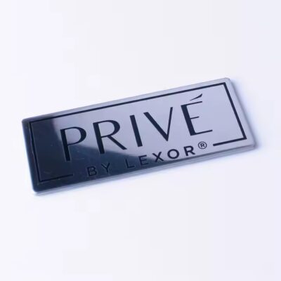 Top-selling custom stainless steel metal tag with brushed finish
