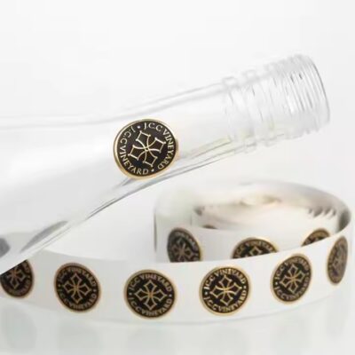 Custom 3D Luxury Aluminum Labels for Perfume and Wine Bottles