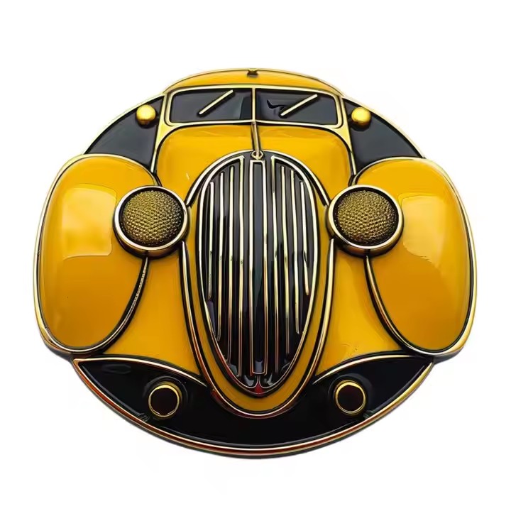 Custom Die-Cast Car Emblem with Polished Finish