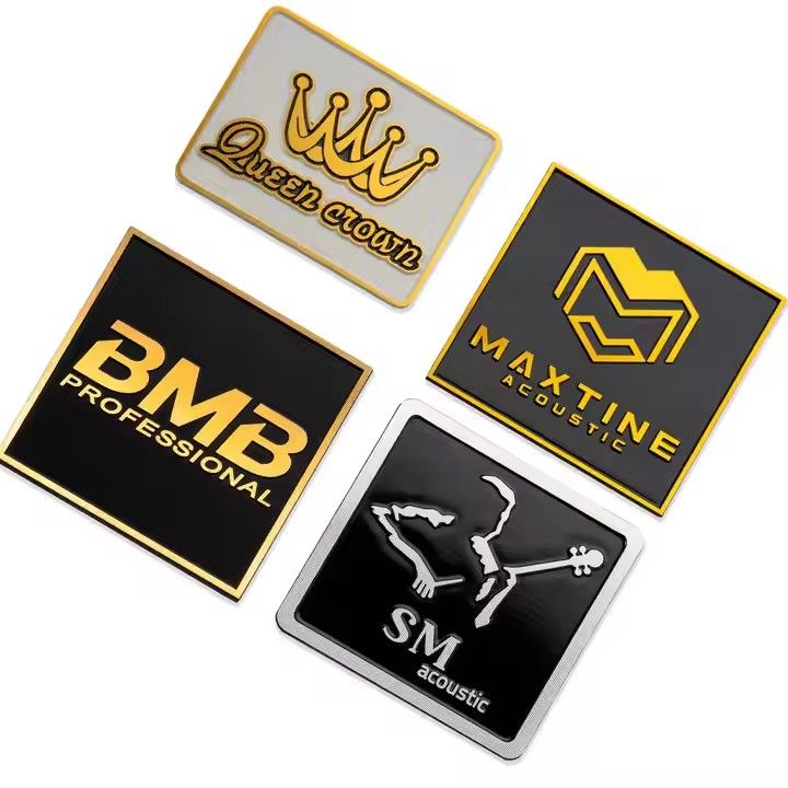 Durable aluminum labels for industrial and wholesale use