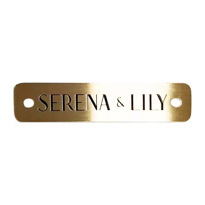 Durable engraved metal tags wholesale for industrial use