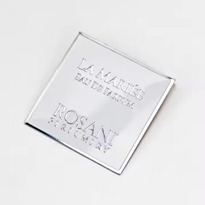 Custom Aluminum Bottle Label with Adhesive