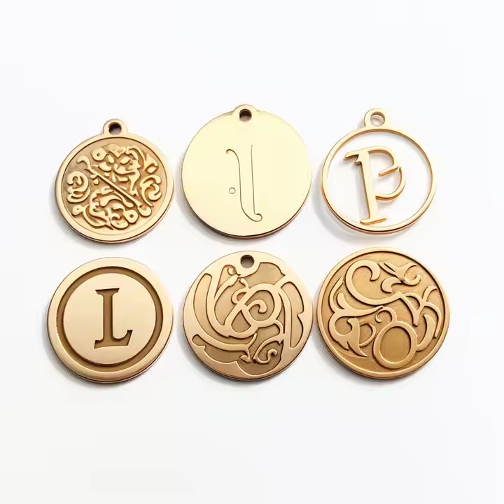 Custom Logo Fashion Metal Clothing Tag