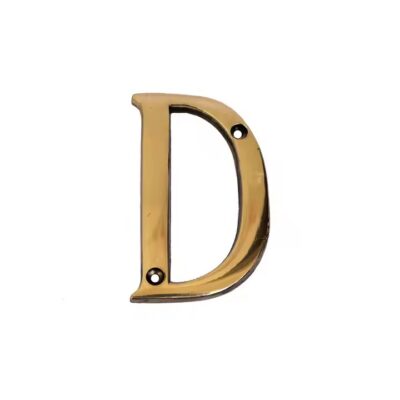 Custom brass tag for metal crafts with engraved logo