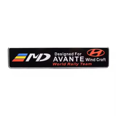 Custom 3D Embossed Die-Cast Metal Car Emblem