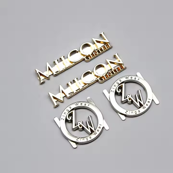 Custom Die-Cast Metal Tags for Handbags and Fashion Accessories