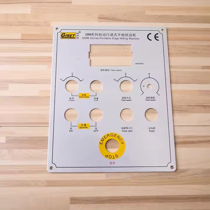 Custom Engraved Aluminum Industrial Tag for Machinery