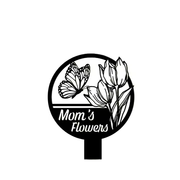 Weatherproof Metal Plant Labels for Garden Planting