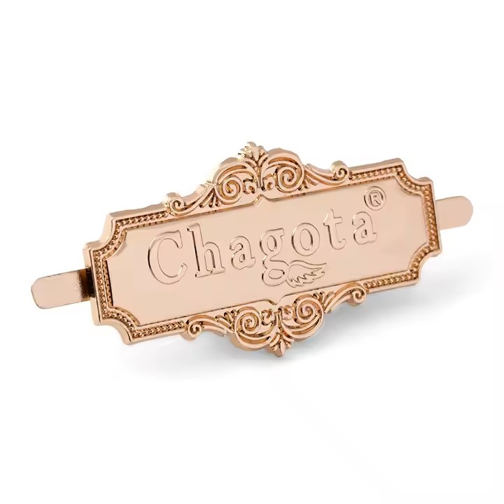 Modern Custom Clothing Metal Tags with Brand Logo