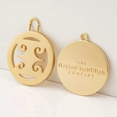 Fashion Die-Cast Metal Tag for Bag Accessories