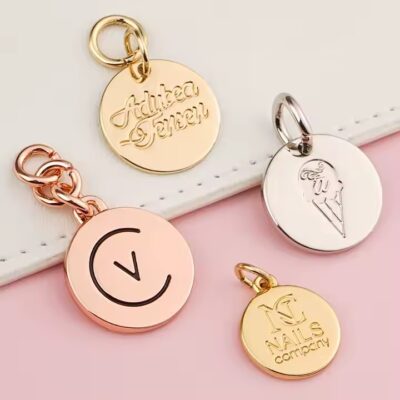 Fashion Die-Cast Metal Tag for Bag Accessories