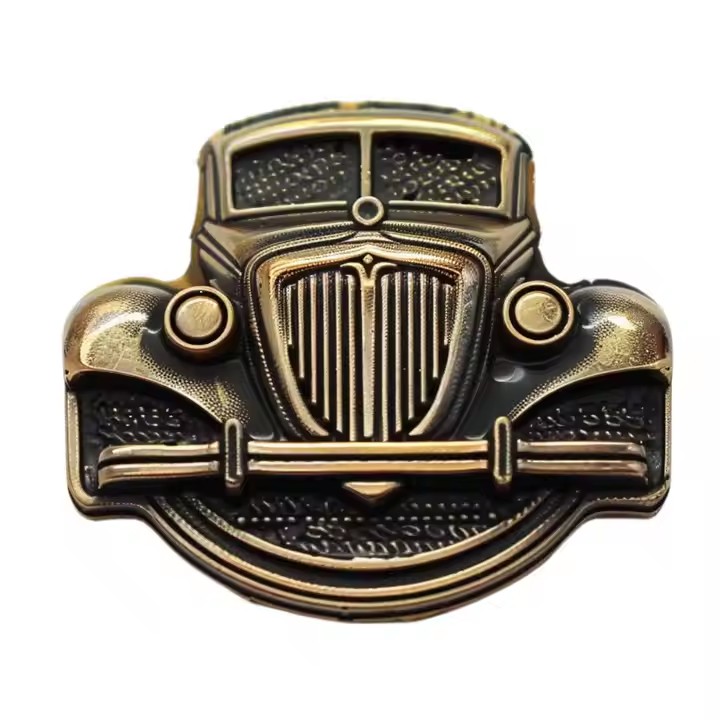 Custom Luxury Die-Cast Car Logo Badge for Automotive Branding