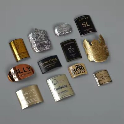 Custom Aluminum Label for Perfume Bottle Packaging