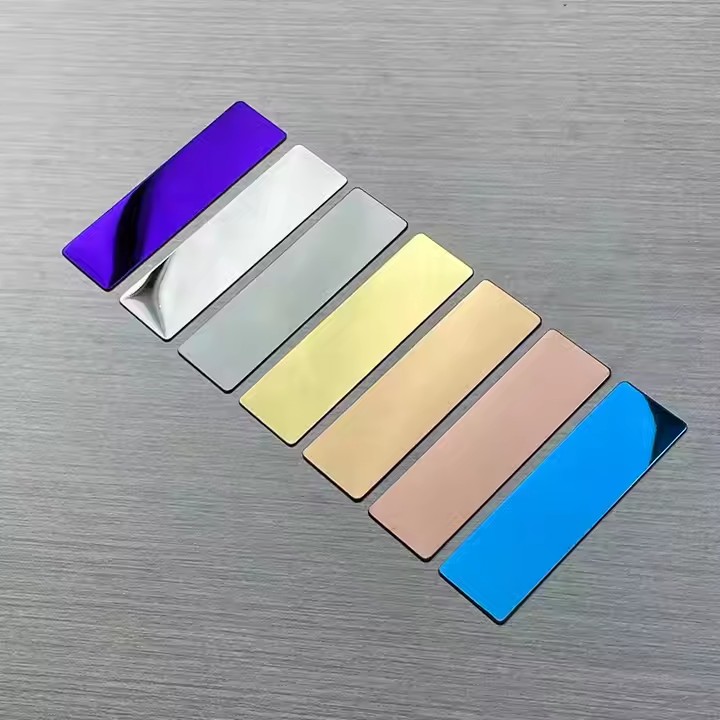 Blank stainless steel tags in various shapes for custom engraving