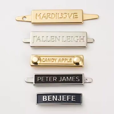 Custom Letter Metal Tag for Luggage and Bags