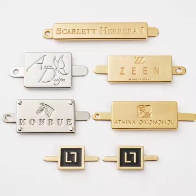 Custom Letter Metal Tag for Luggage and Bags