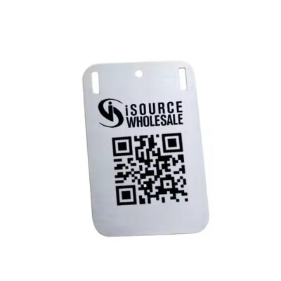 Factory-supplied custom aluminum QR code plant label for farm and nursery identification