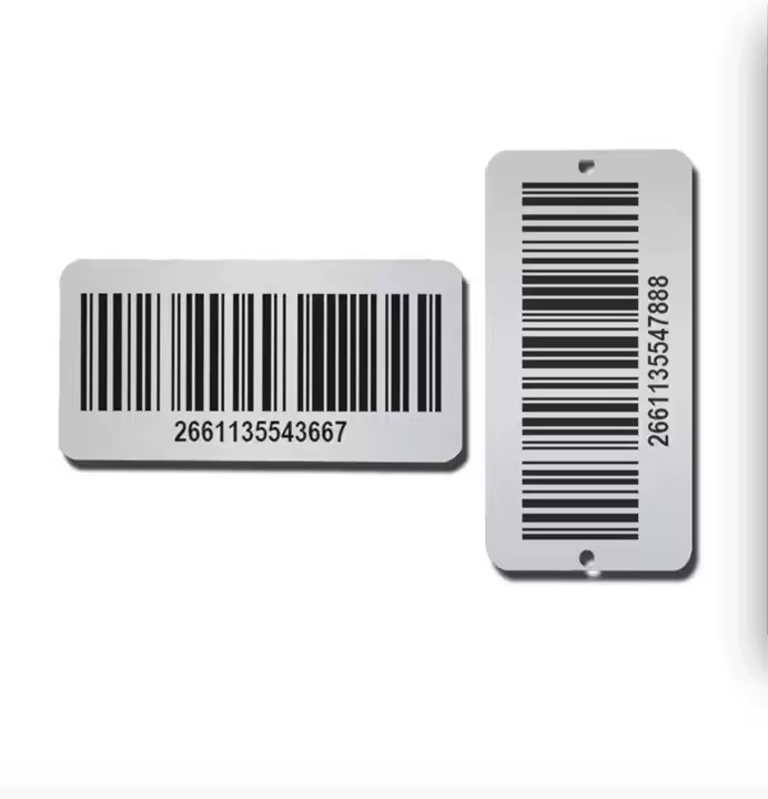 High-quality stainless steel plant barcode label for gardens and nurseries