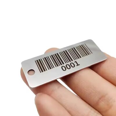 High-quality stainless steel plant barcode label for gardens and nurseries